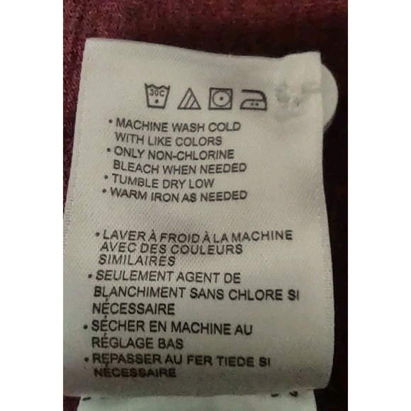 HB Polo Shirt Mens Size 4XLT Short Sleeve Pullover Casual Maroon White Collared - Picture 7 of 8